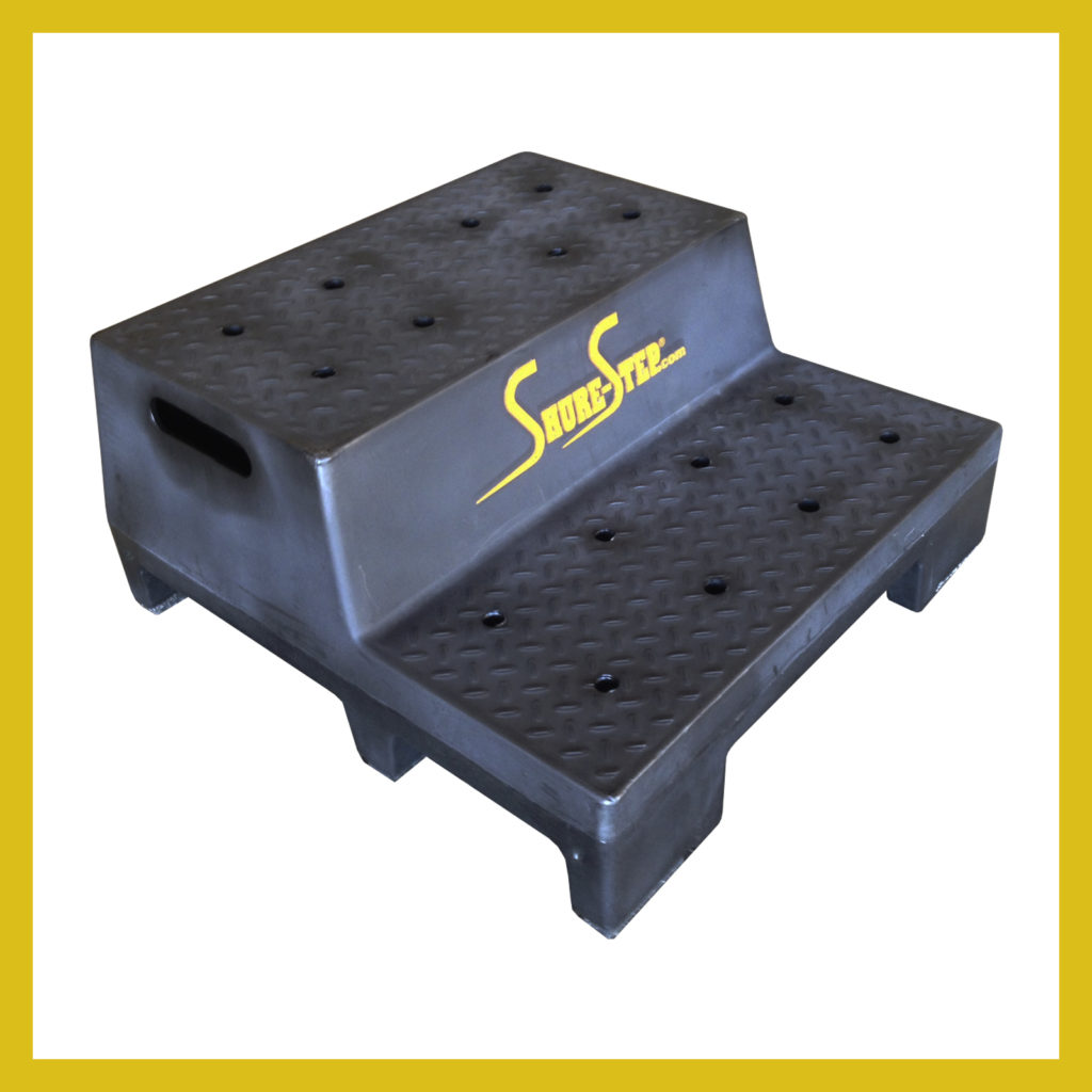 Bus Mechanic Step Black | Shure-Step.com